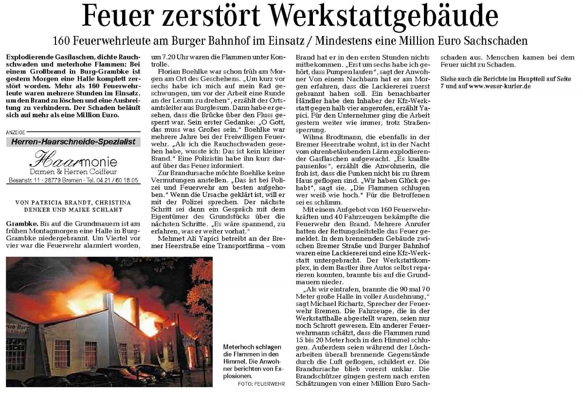 Wesere-Kurier 1. Oktober 2013